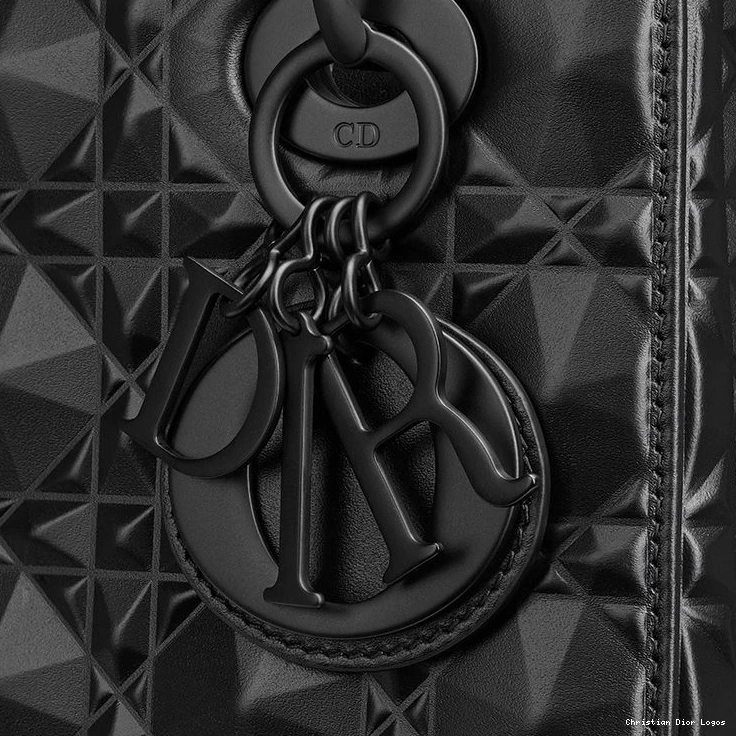 Cheap Black Cannage Diamond Dior Calfskin with Ultramatte Lady ABCDior Motif Bag My 0812 Luxury